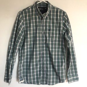 American Eagle Outfitters Vintage Fit XS Plaid Button-down Cotton Shirt